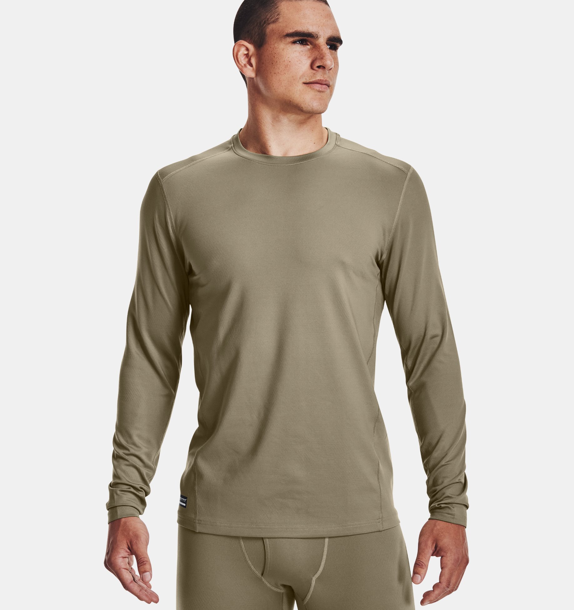 Men's Under Armour InfraRed ColdGear Tactical Long Sleeve Base Layer Shirt New 